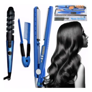 Kit Plancha-Rizador-Cepillo